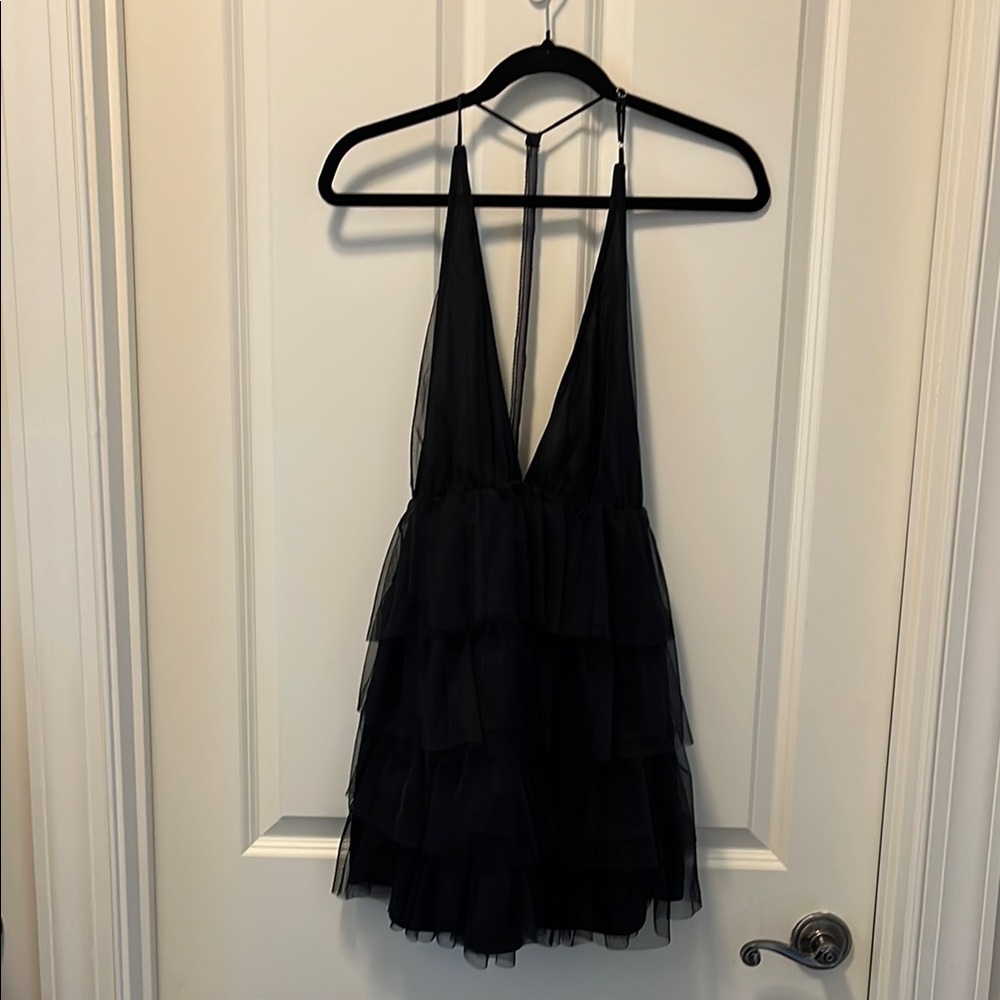 Lucy in the Sky Elegant Black Dress